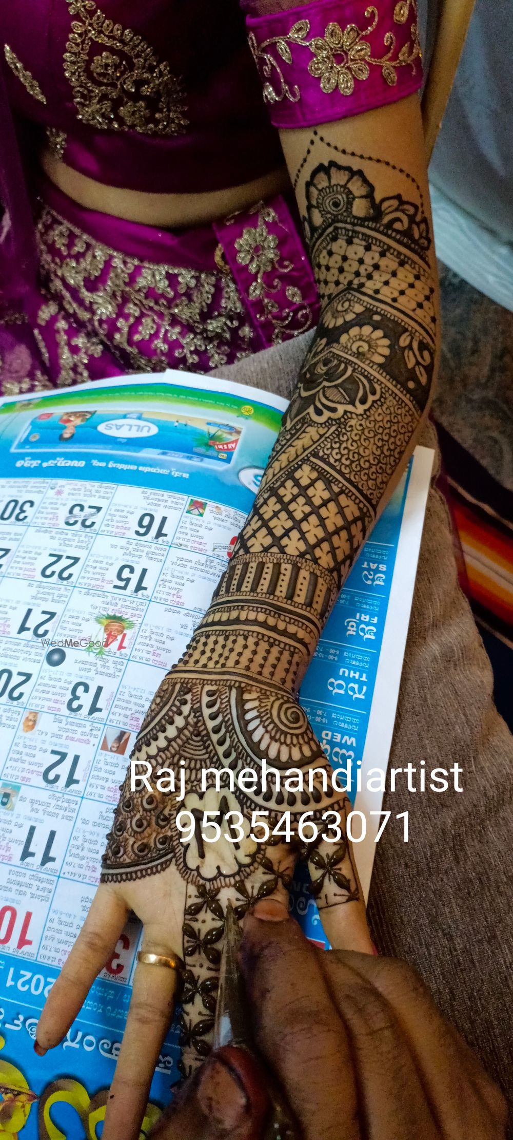 Photo From Bridal Mehandi - By Raj Mehendi Artist