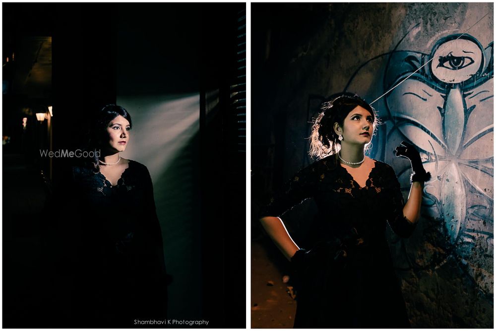 Photo From Noir-inspired Post-wedding shoot - By Shambhavi K Photography