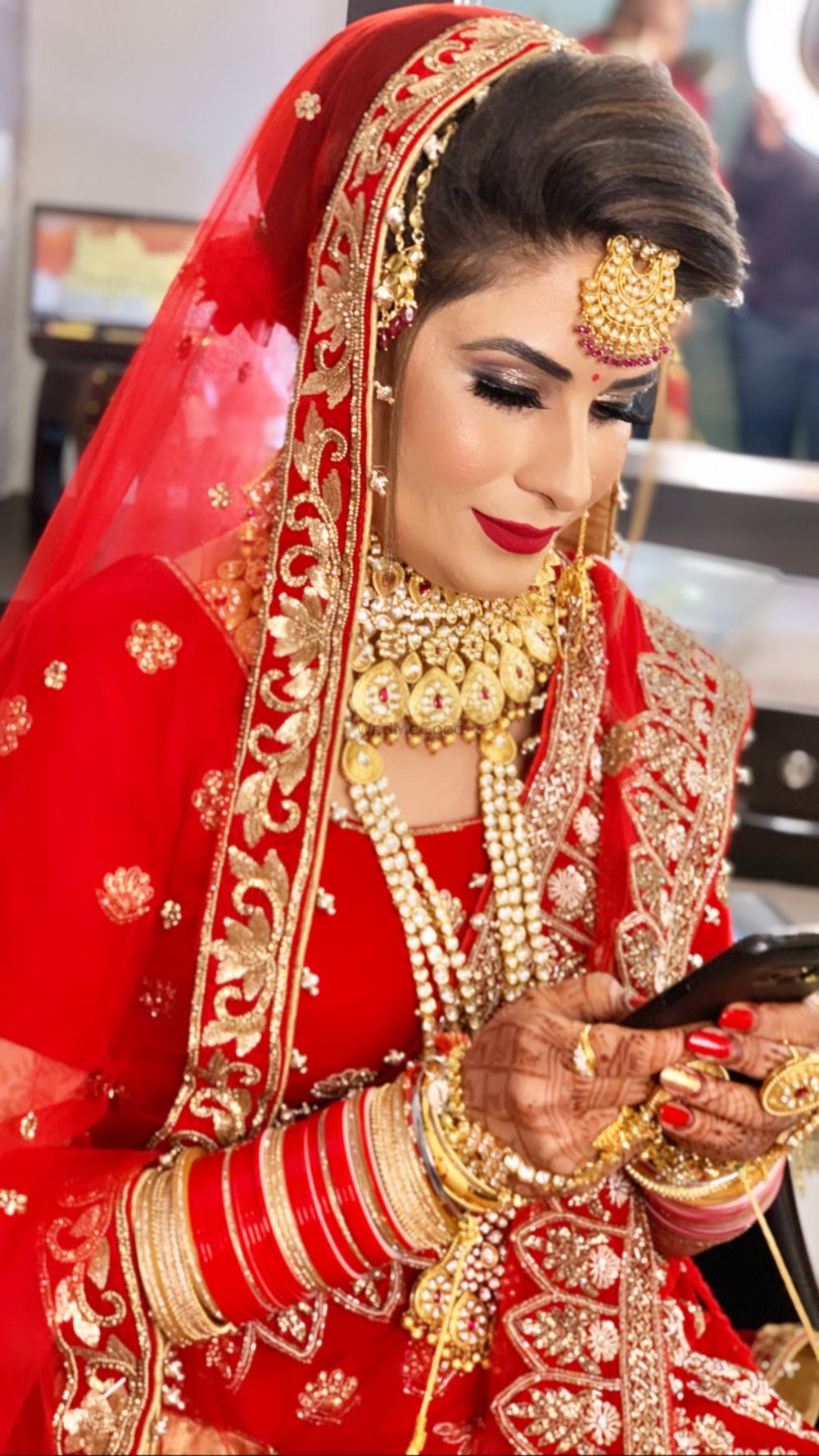 Photo From lovepreet bridal look  - By Anjali Verma Makeover