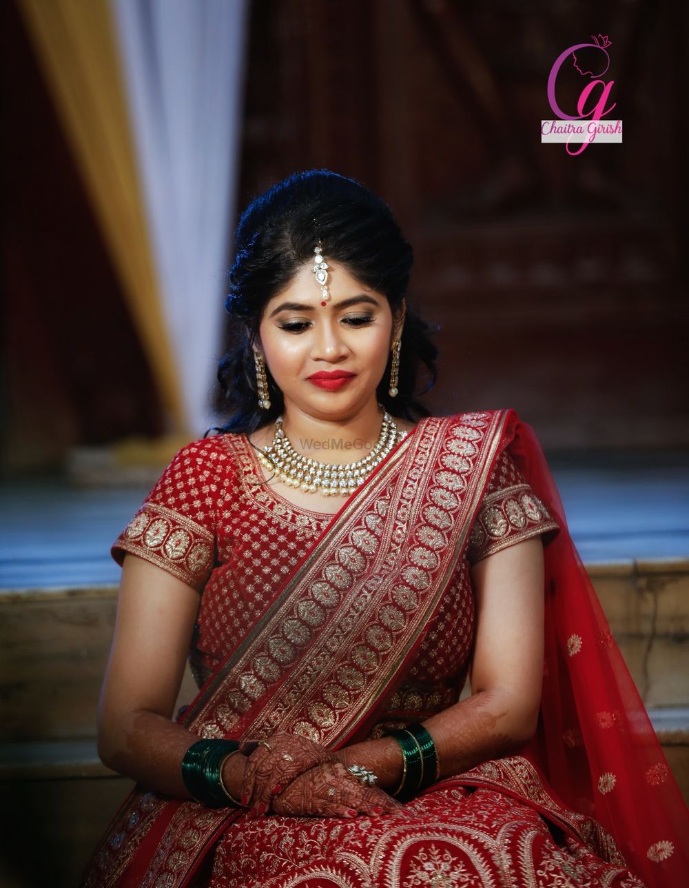 Photo From Poornima's makeover - By Makeup by Chaitra