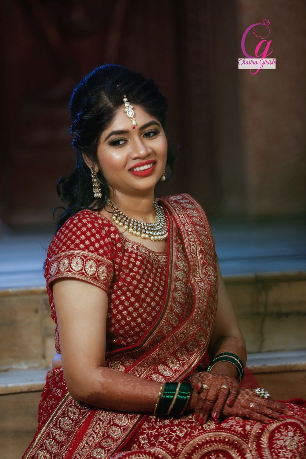 Photo From Poornima's makeover - By Makeup by Chaitra