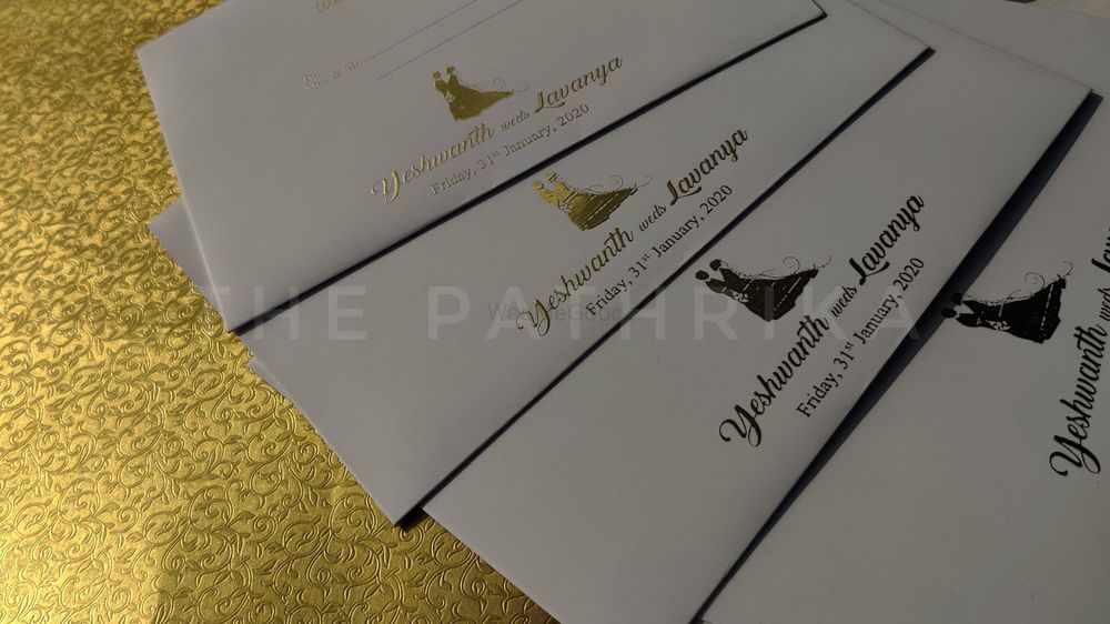 Photo From Gold Foiled Invites - By The Pathrika