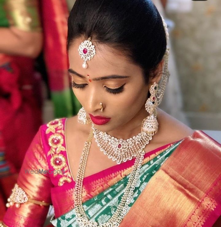 Photo From South Indian bride - By Arabic Makeup artist