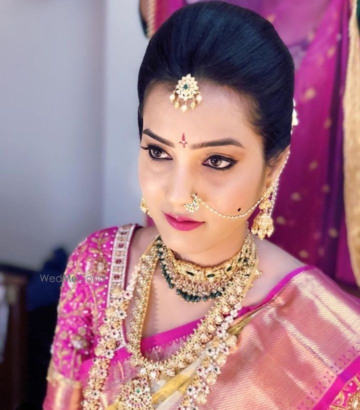 Photo From South Indian bride - By Arabic Makeup artist