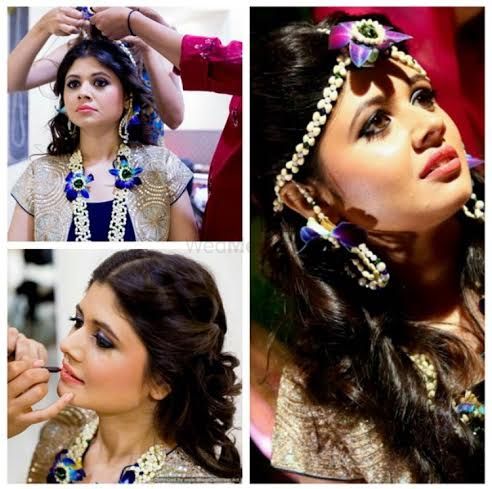 Photo From Mehendi Day Looks - By Makeup & Hair by Lekha