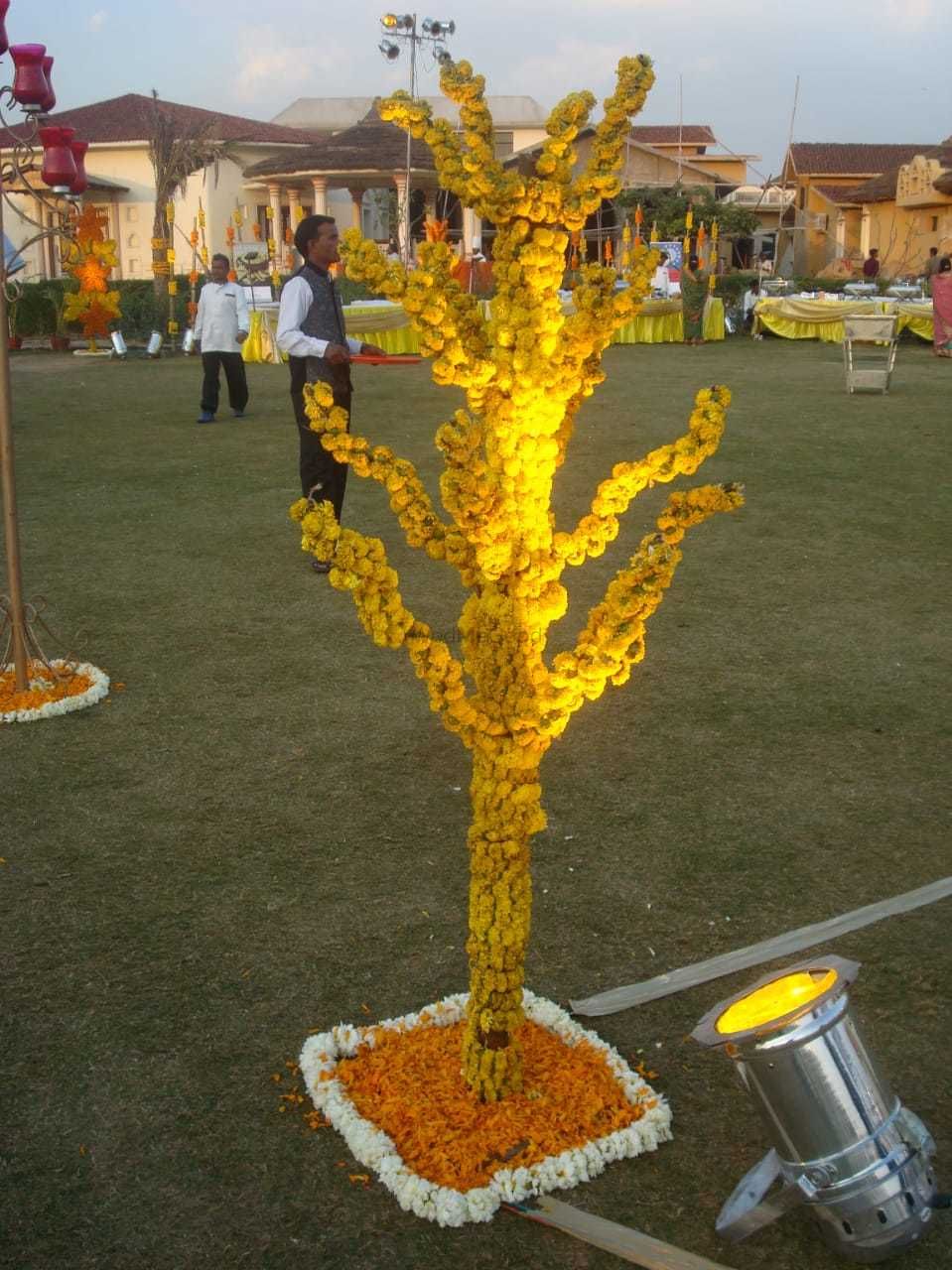 Photo From Marigold Wedding Theme Decoration - By Freon Events & Wedding Planner