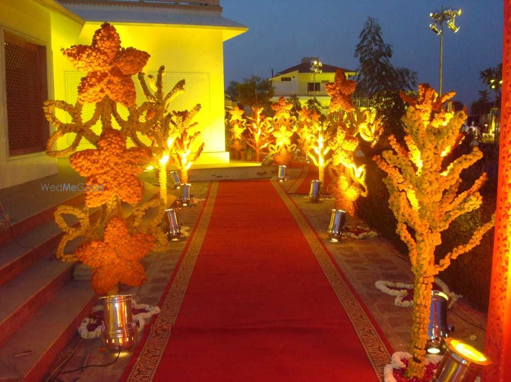 Photo From Marigold Wedding Theme Decoration - By Freon Events & Wedding Planner