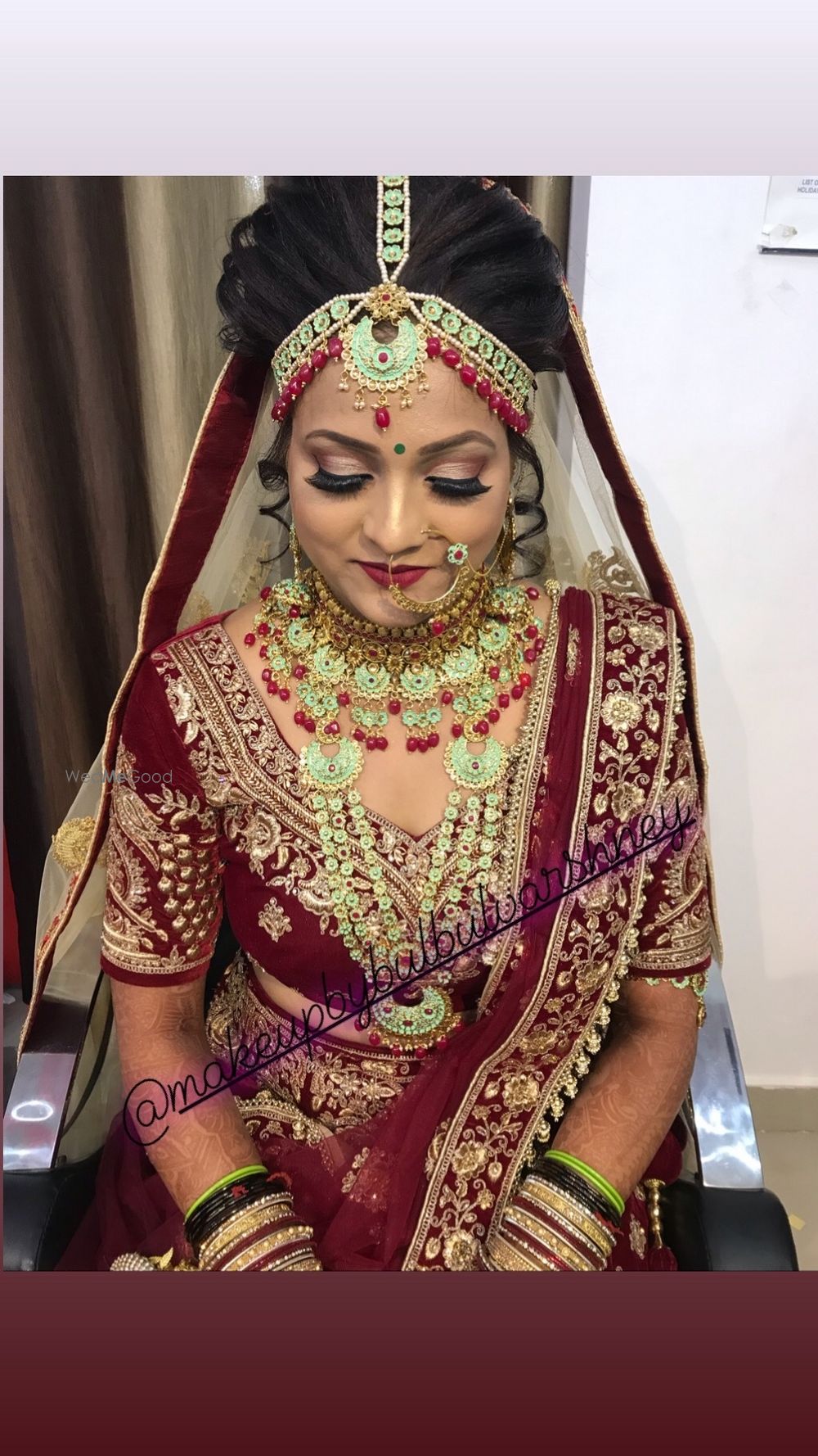 Photo From Bride Aabha Gupta - By Makeup by Bulbul Varshney