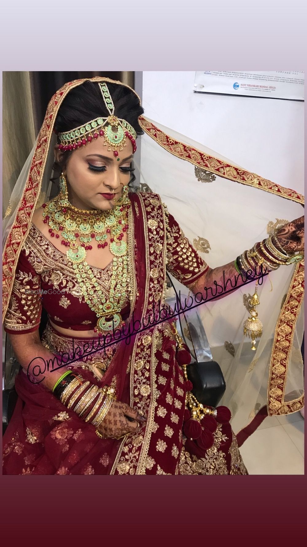 Photo From Bride Aabha Gupta - By Makeup by Bulbul Varshney