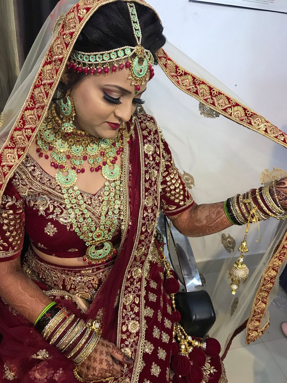 Photo From Bride Aabha Gupta - By Makeup by Bulbul Varshney