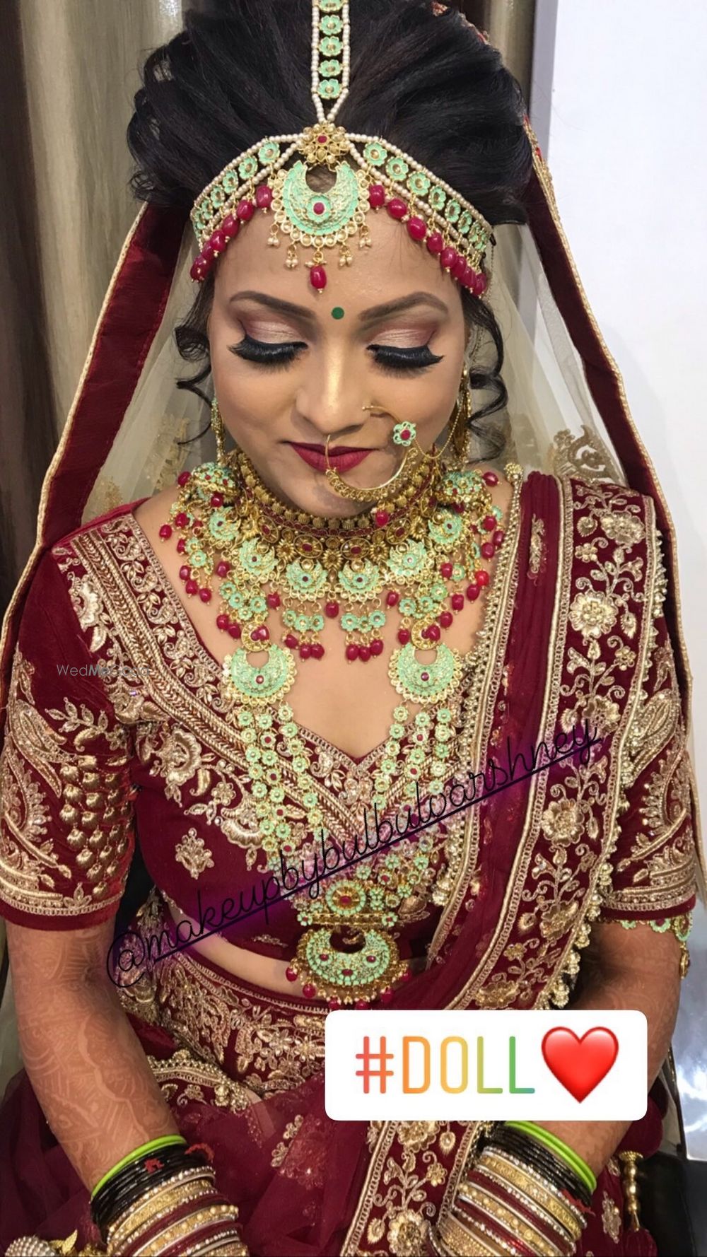 Photo From Bride Aabha Gupta - By Makeup by Bulbul Varshney