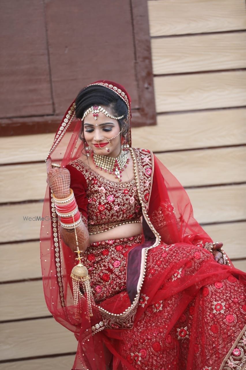 Photo From Bride Pooja Mamnani - By Makeup by Bulbul Varshney