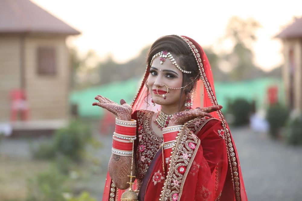 Photo From Bride Pooja Mamnani - By Makeup by Bulbul Varshney