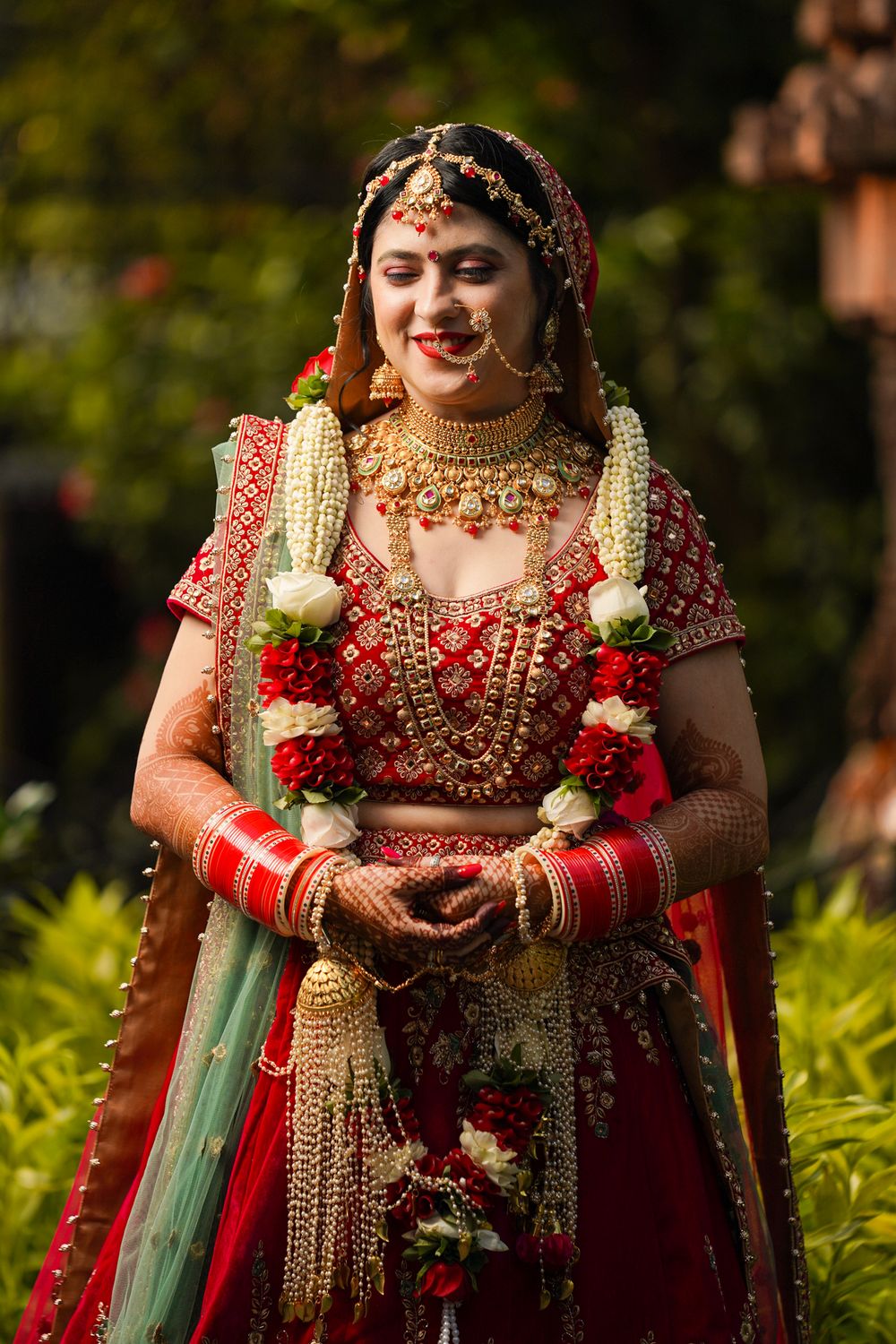 Photo From Bridal makeup (Preeti) - By Makeup by Archana Ekka 