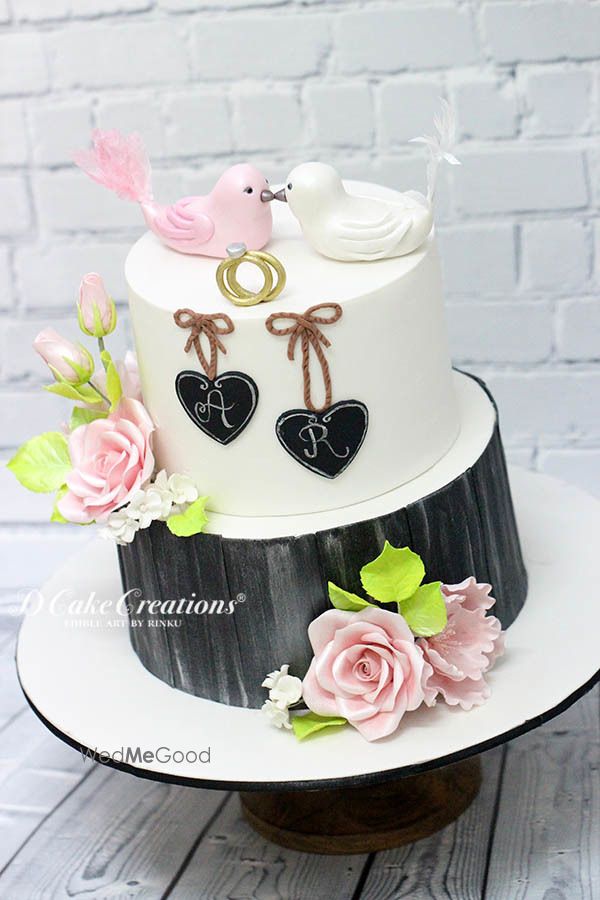 Photo From Engagement Cakes - By D Cake Creations