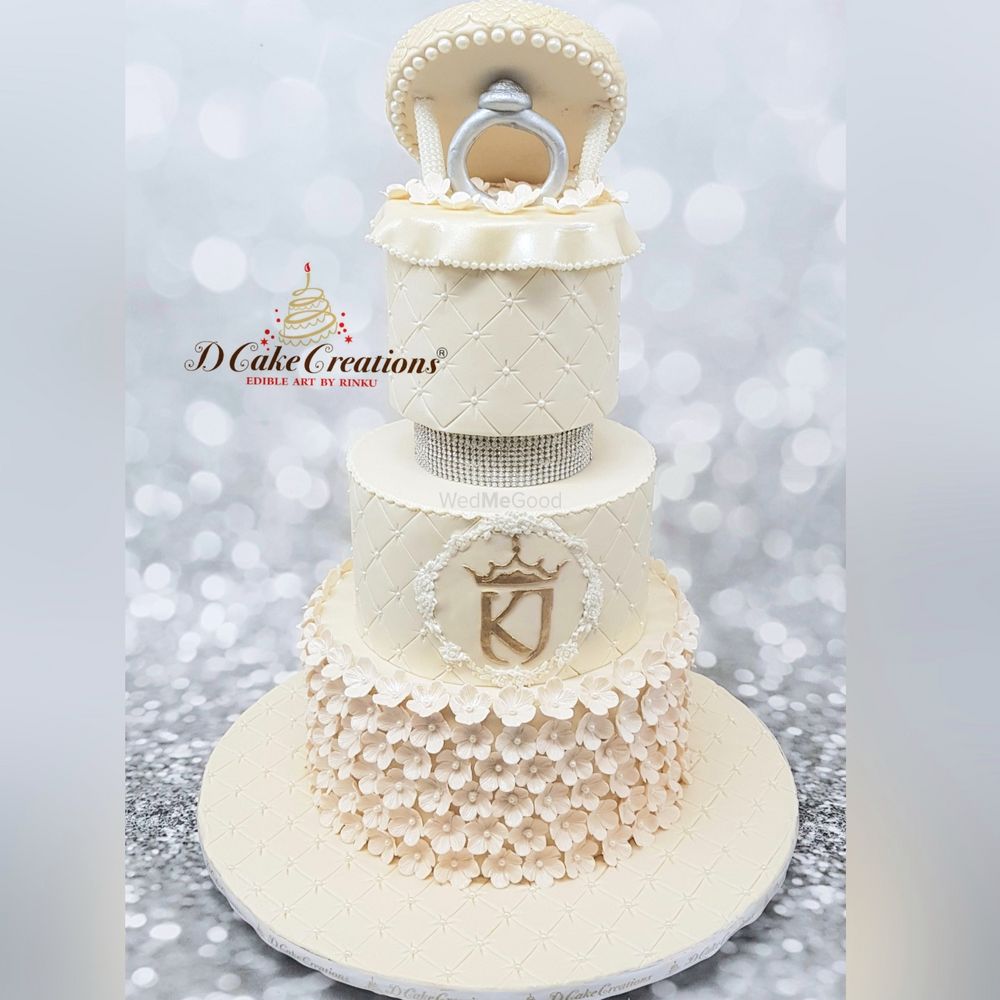 Photo From Engagement Cakes - By D Cake Creations