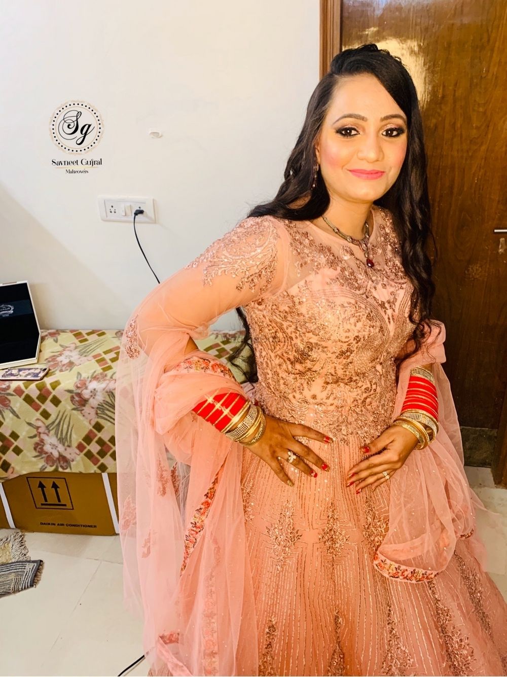 Photo From Ravneet’s Reception Look - By Savneet Gujral Makeovers