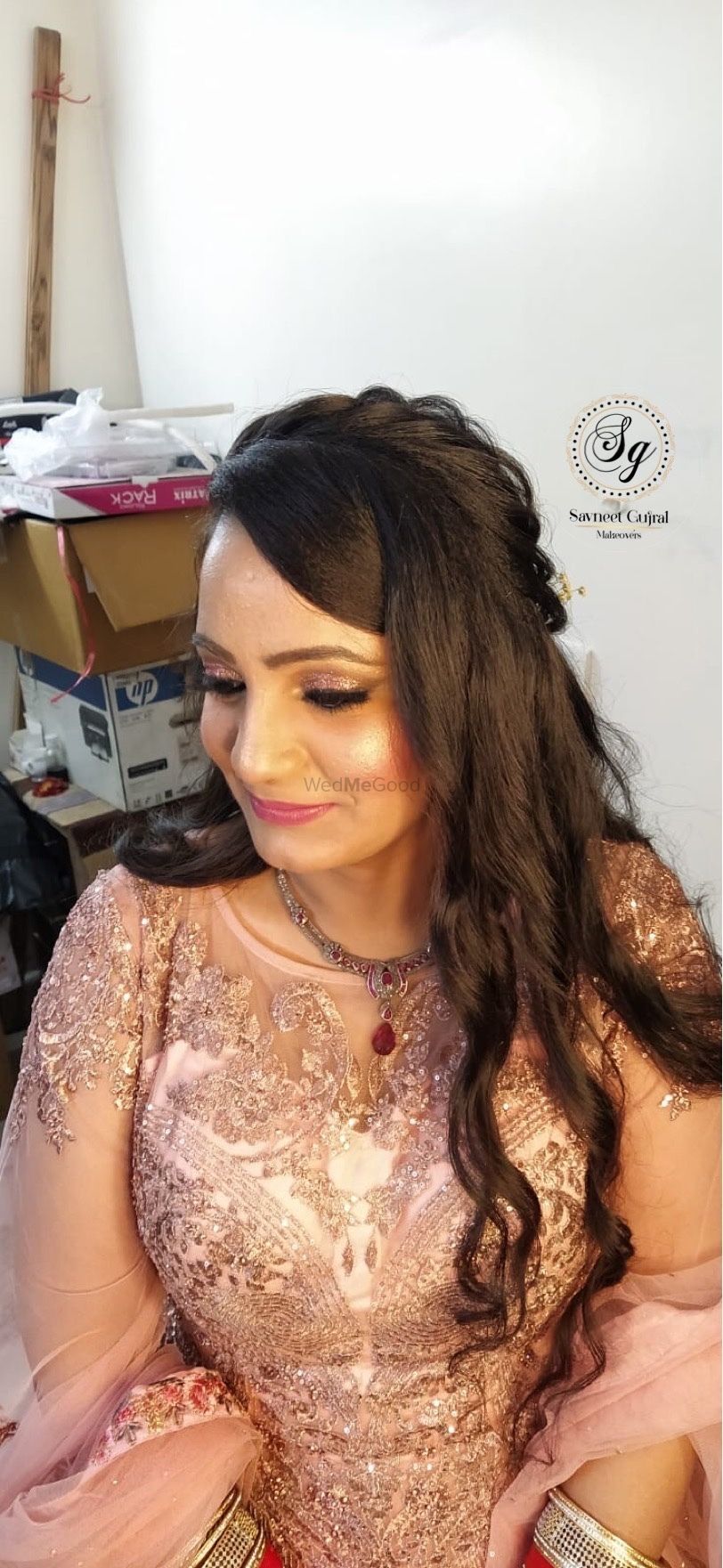 Photo From Ravneet’s Reception Look - By Savneet Gujral Makeovers