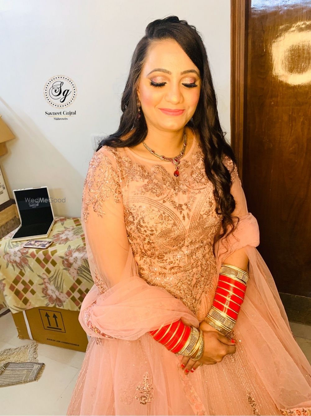 Photo From Ravneet’s Reception Look - By Savneet Gujral Makeovers