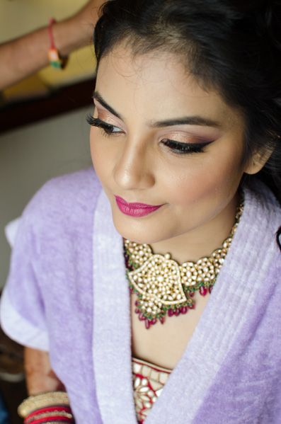 Photo From Punita's Engagement makeup - By Deepti Khaitan Makeup