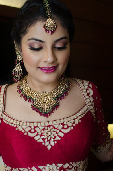 Photo From Punita's Engagement makeup - By Deepti Khaitan Makeup