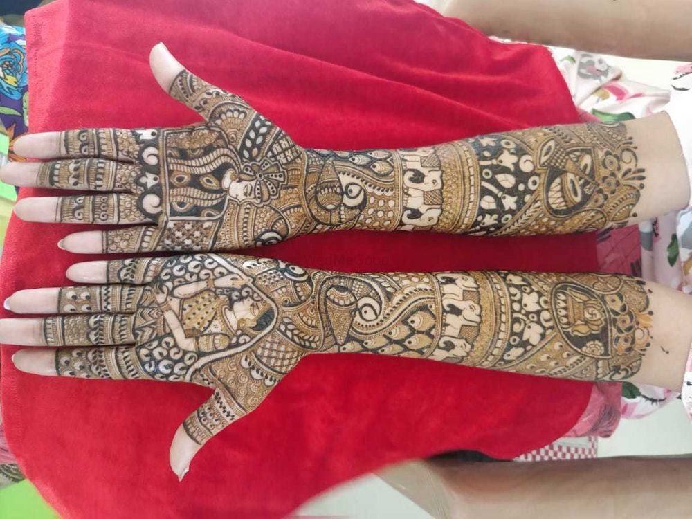 Photo From bridal henna - By Urvashi Chheda Mehendi Artist