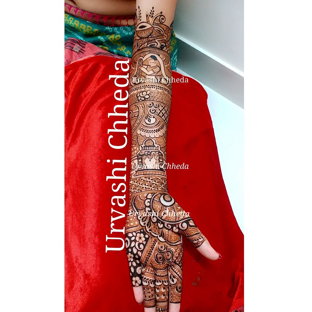 Photo From bridal henna - By Urvashi Chheda Mehendi Artist