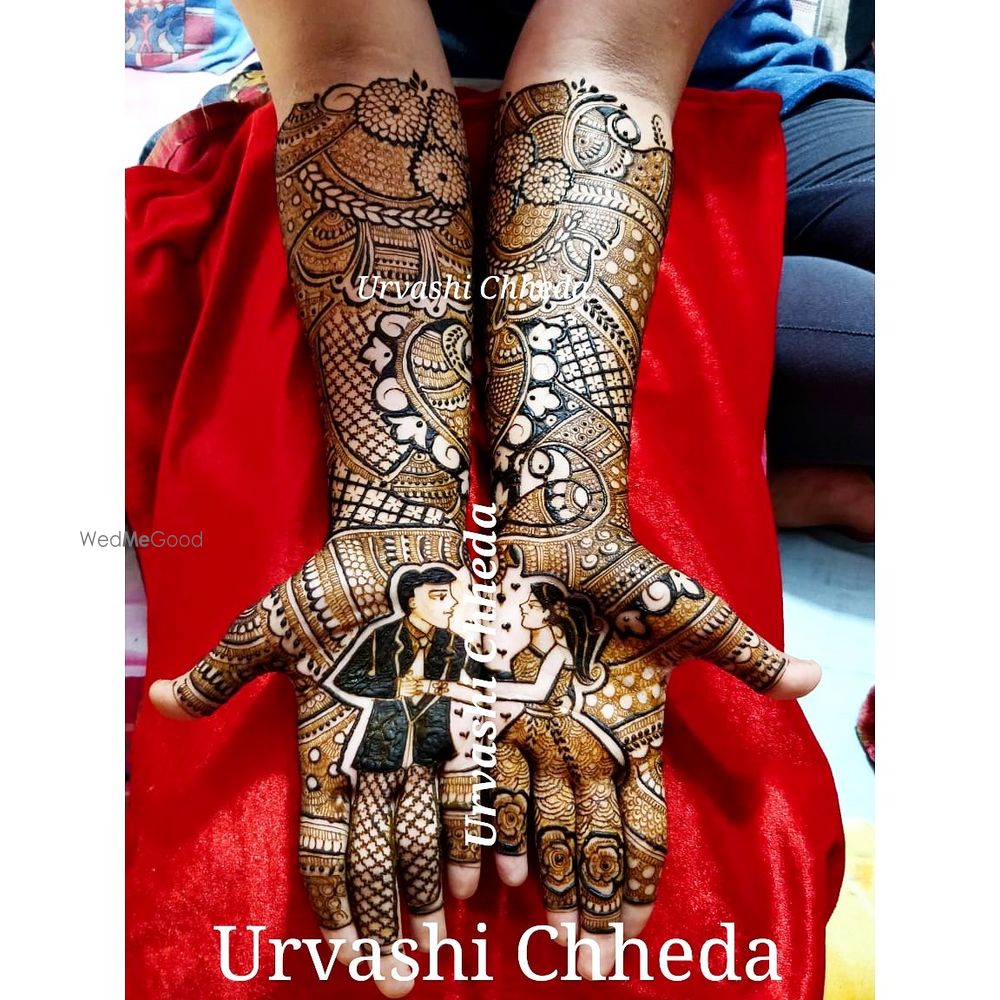 Photo From bridal henna - By Urvashi Chheda Mehendi Artist