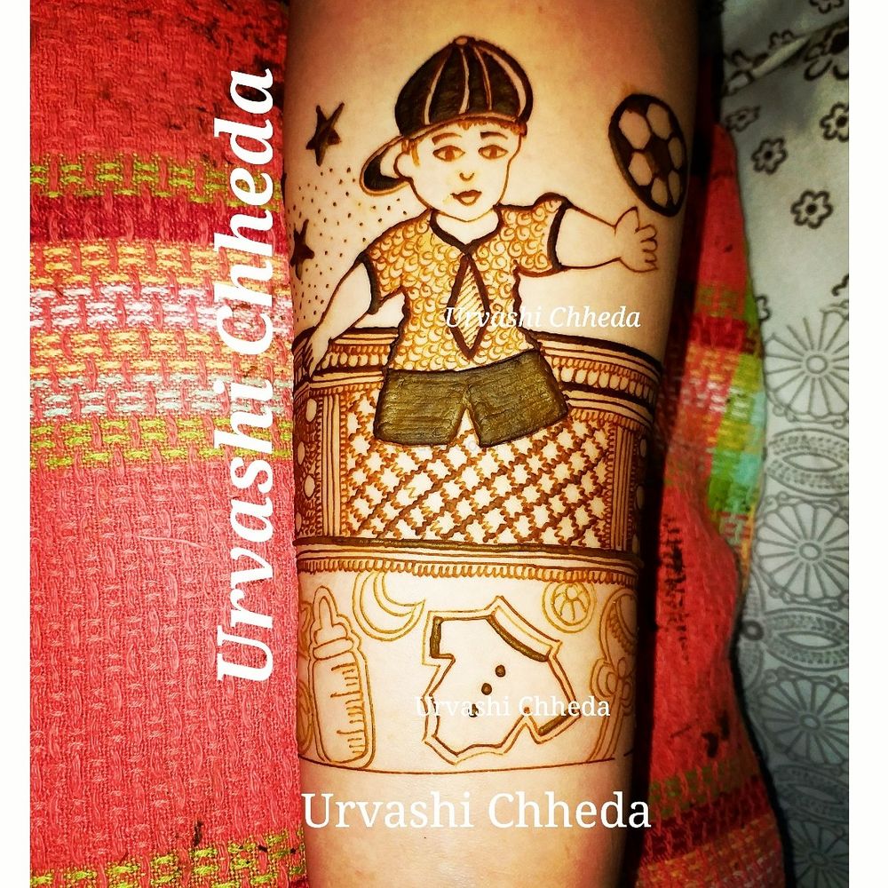 Photo From Babyshower - By Urvashi Chheda Mehendi Artist