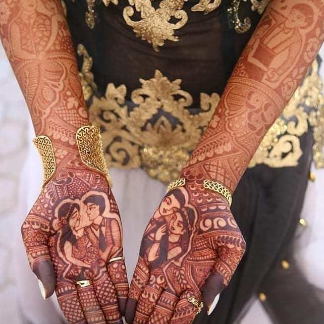 Photo From Engagement bride - By Urvashi Chheda Mehendi Artist