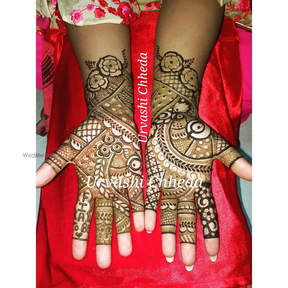 Photo From mid length - By Urvashi Chheda Mehendi Artist