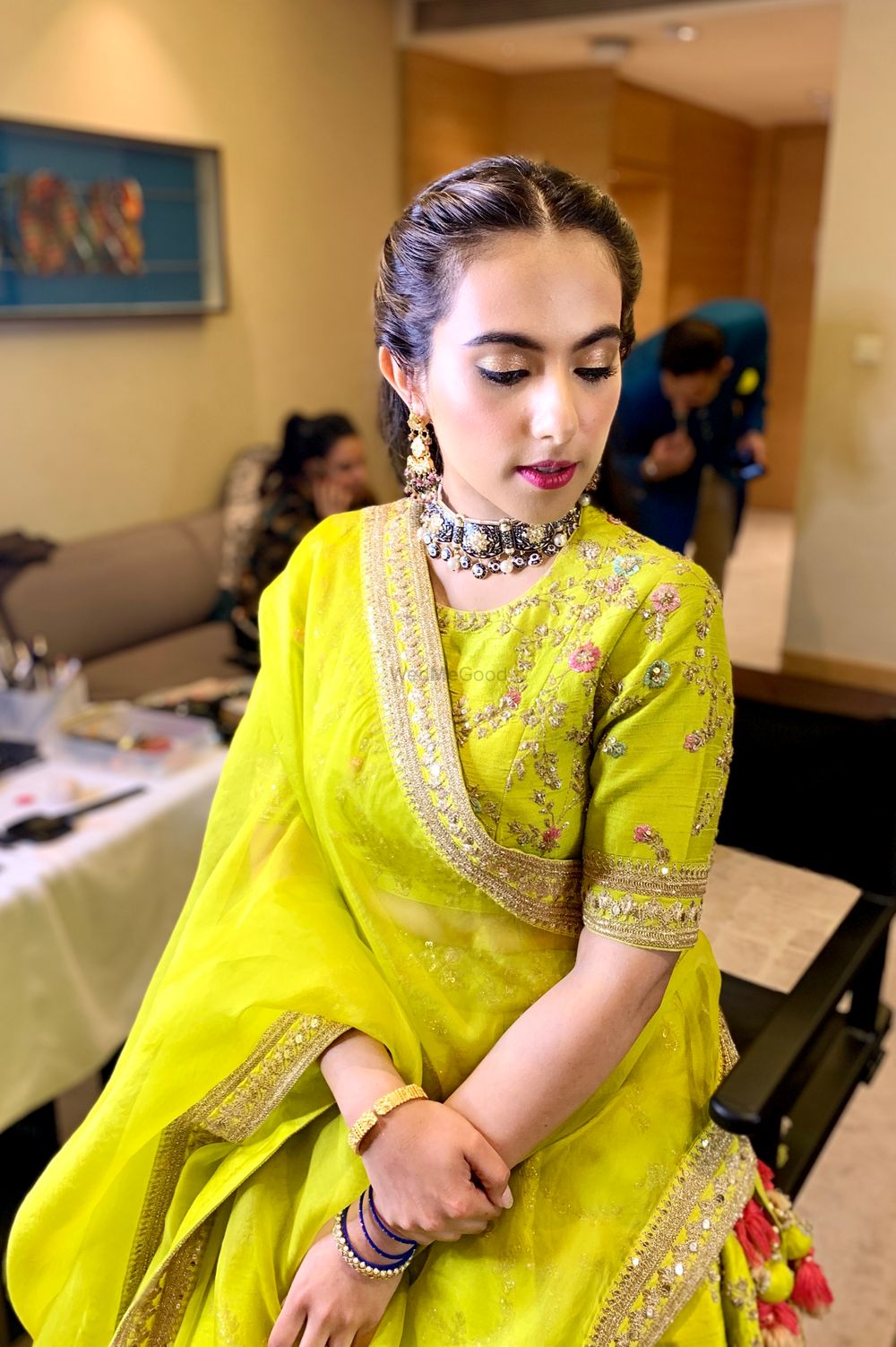 Photo From Jasmine for her Sangeet  - By Suhani Sood Makeup Artist