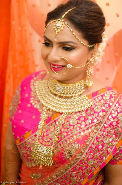Photo From Ritika's Rajputana wedding - By Deepti Khaitan Makeup