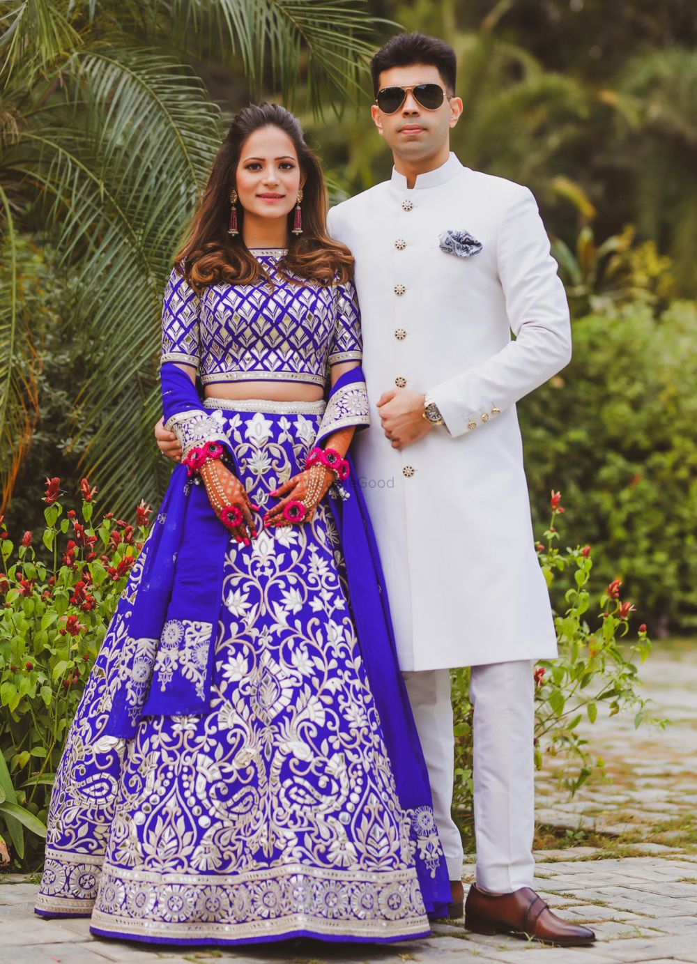 Photo of Couple outfits for Mehndi