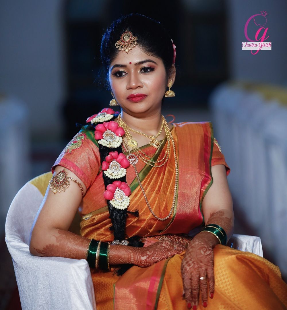 Photo From Poornima's Muhurtham Makeover - By Makeup by Chaitra