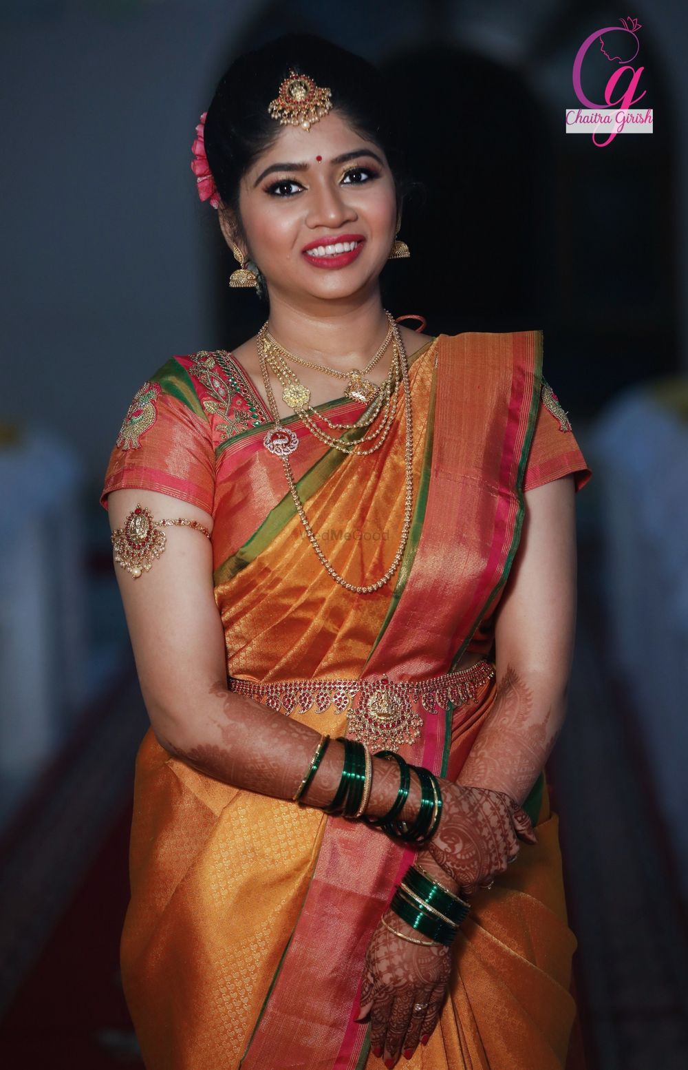Photo From Poornima's Muhurtham Makeover - By Makeup by Chaitra