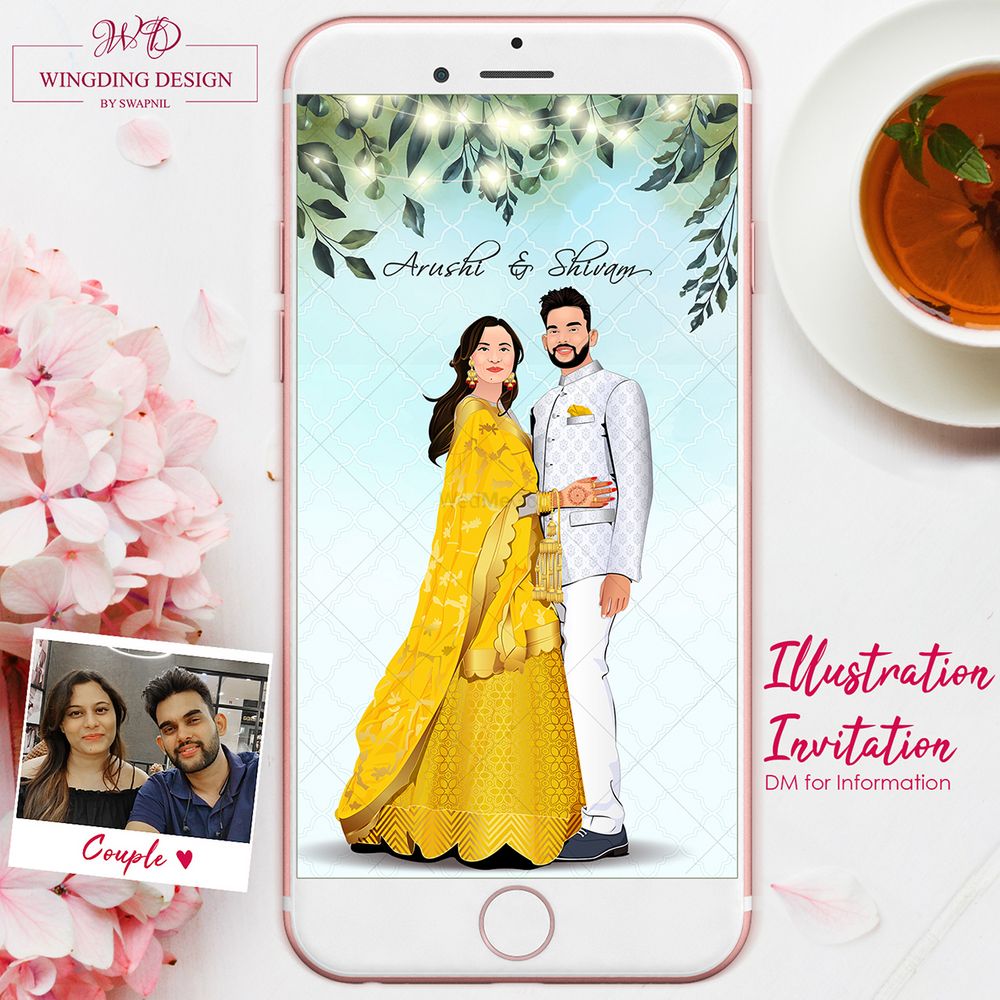 Photo From 2 Cities Save The Date - By WingDing Design By Swapnil