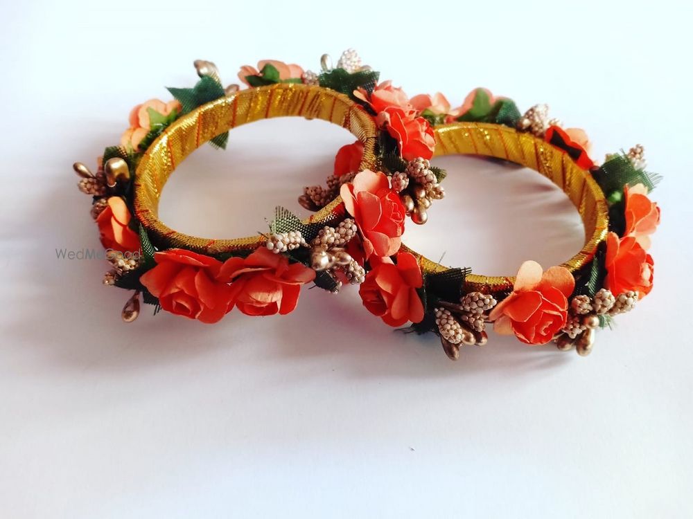 Photo From floral bangles - By Wrapped in a Bow