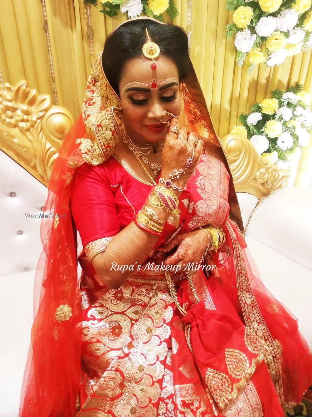 Photo From Bengali Bridal Mkover-23 - By Rupa's Makeup Mirror