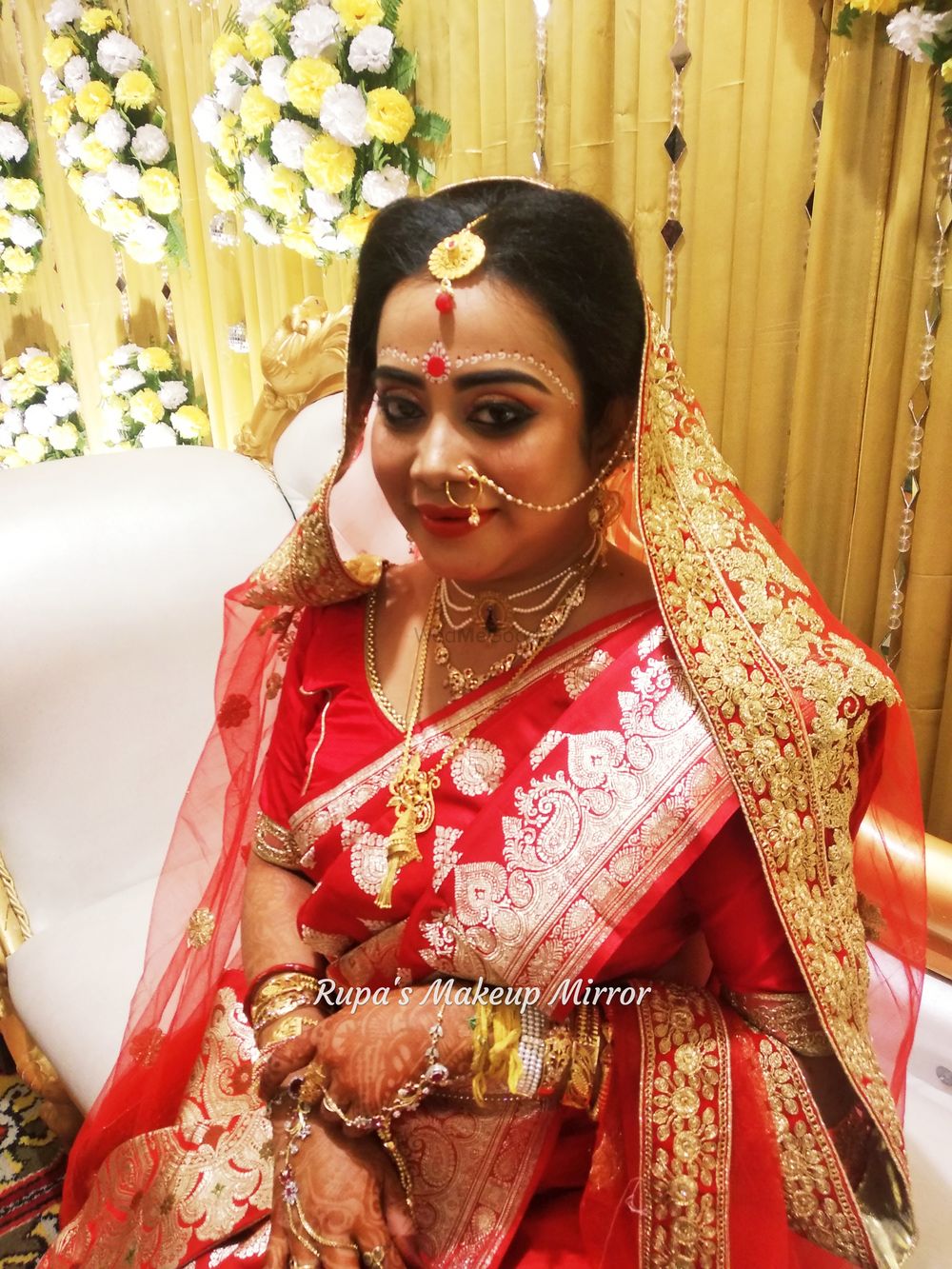 Photo From Bengali Bridal Mkover-23 - By Rupa's Makeup Mirror