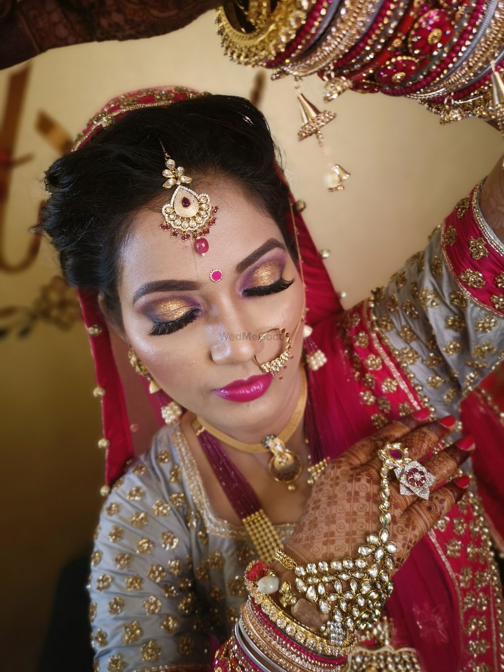 Photo From Bride Monika.  - By Makeup by Nidhi Thukral