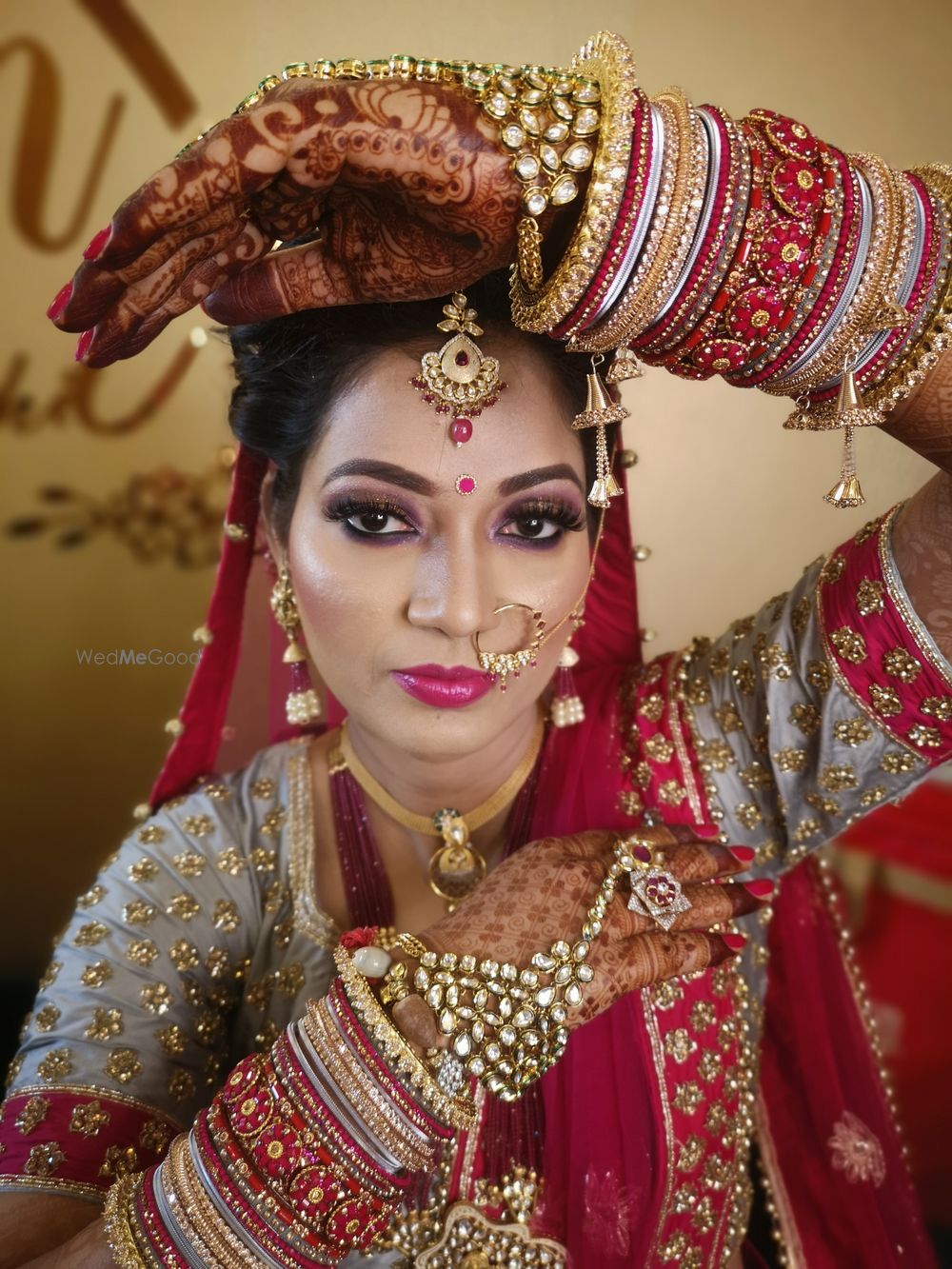 Photo From Bride Monika.  - By Makeup by Nidhi Thukral