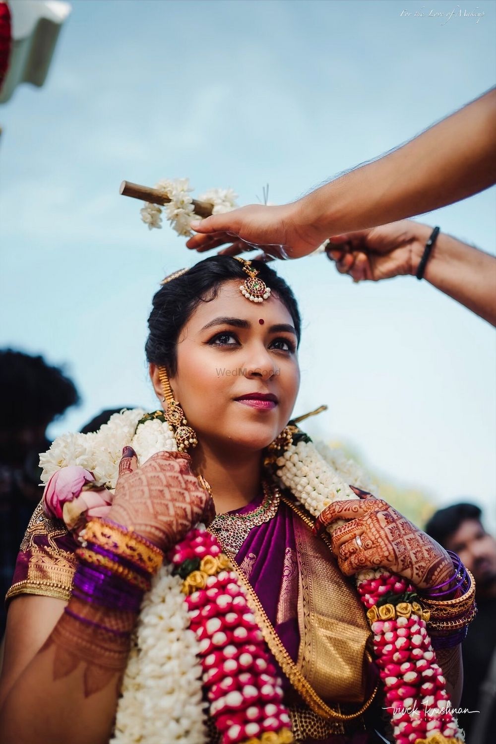 Photo From Sahana’s Tamil and North Indian Wedding - By For the Love of Makeup By Pragna