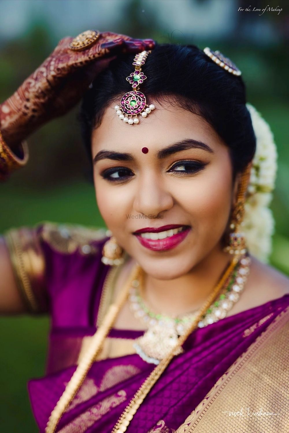 Photo From Sahana’s Tamil and North Indian Wedding - By For the Love of Makeup By Pragna