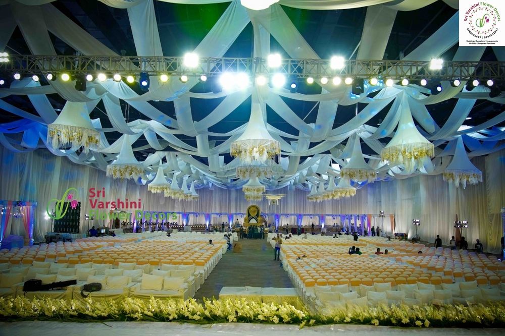 Photo From Wedding Reception Decoration @ Classic Convention Three - By Sri Varshini Creations
