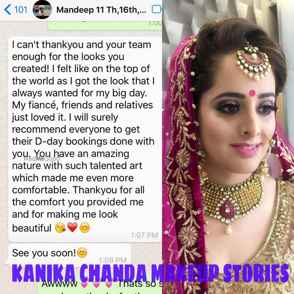 Photo From Client Feedback - By Kanika Chanda Makeup Stories