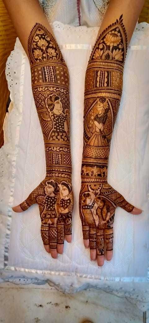 Photo From bridal mehandi - By Rose Mehandi Arts