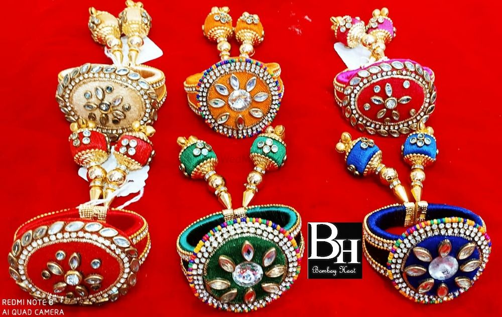 Photo From Beautiful Bracelets and Gota Flower Jwellery for Menhadi and Sangeet - By Bombay Haat