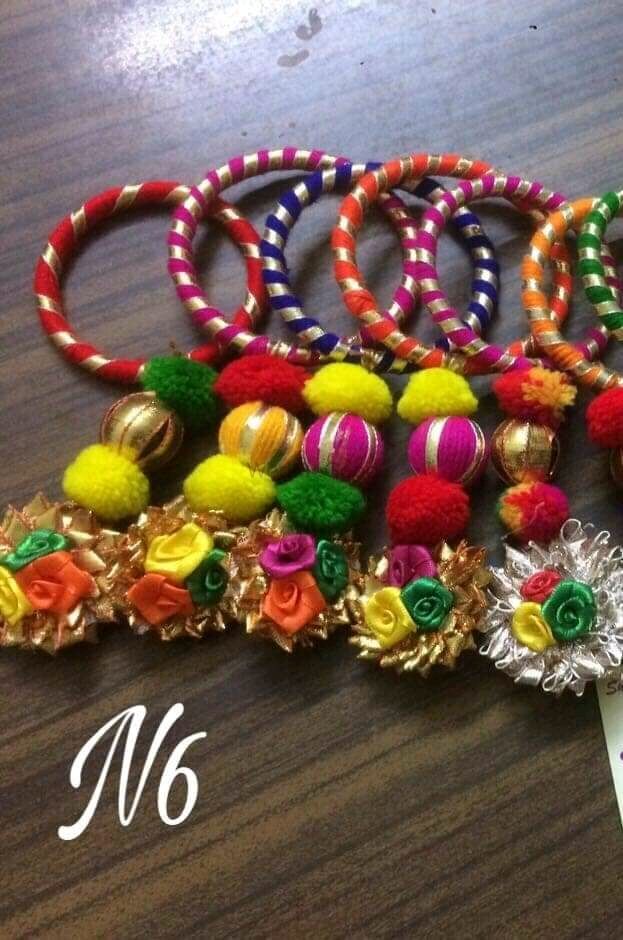 Photo From Beautiful Bracelets and Gota Flower Jwellery for Menhadi and Sangeet - By Bombay Haat