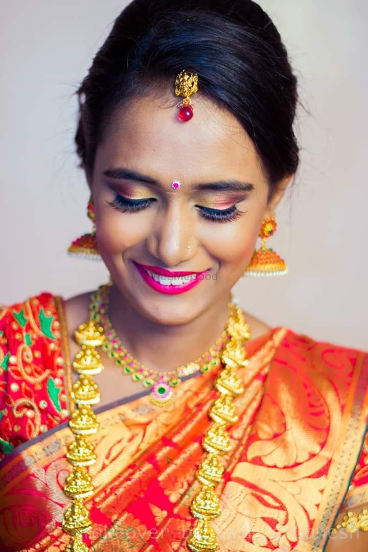 Photo From Anvitha's Wedding - By Makeovers By Sowmya Ganesh